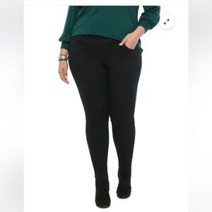 Democracy "Ab"solution® Booty Lift Plus Black Denim Jeggings